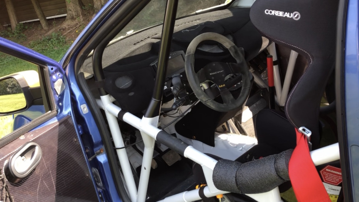 Image 2 of 6, of the Renault Twingo R2 original championship built car. for sale on MotorsportAds.