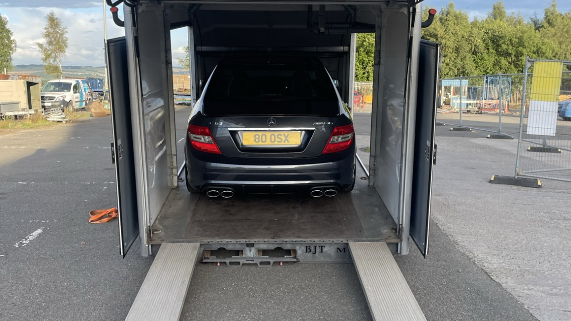 Image 5 of 5, of the Brian James Tri Axle Enclosed Trailer  for sale on MotorsportAds.